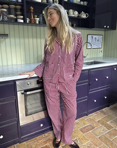 Sissel Edelbo Nuit Pyjamassæt - Berry Hedge